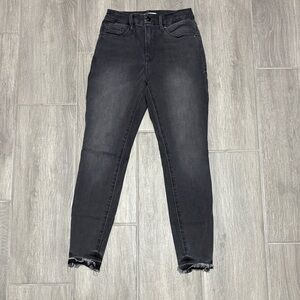 Good American Charcoal Skinny Jeans